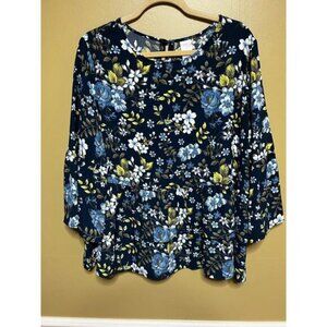 Time and Tru XXL Floral Top